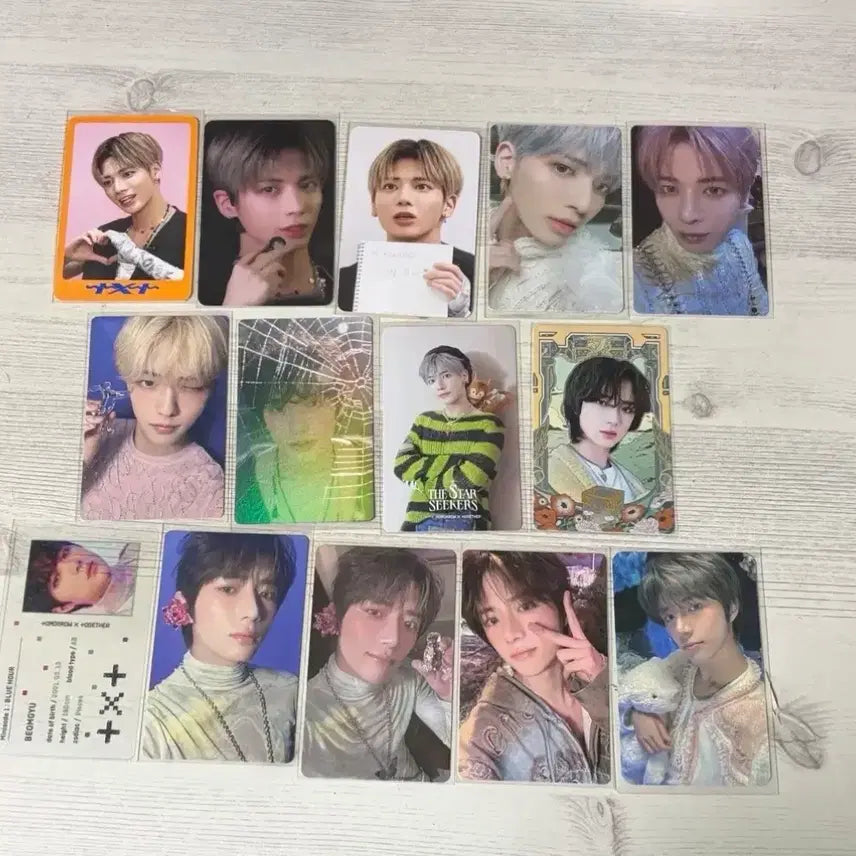 [BUNJANG] TXT Photocard Bundle Set / 투바투 포카 14장 일괄