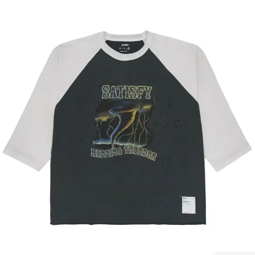 [BUNJANG] Satisfy Mostech Baseball T-Shirt (L) / (L)새티스파이 모스테크 베이스볼 티셔츠