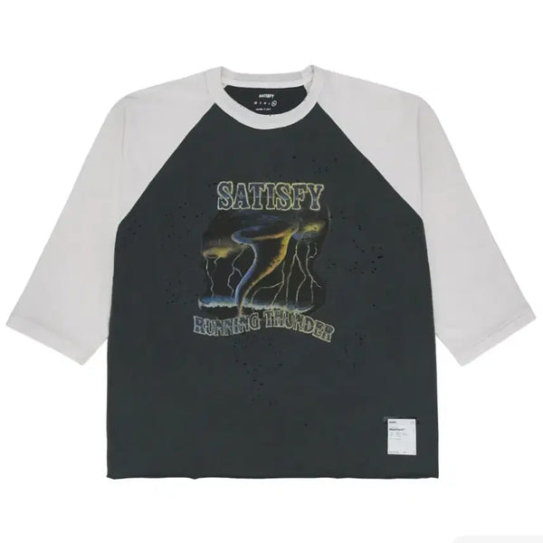 [BUNJANG] Satisfy Mostech Baseball T-Shirt (L) / (L)새티스파이 모스테크 베이스볼 티셔츠