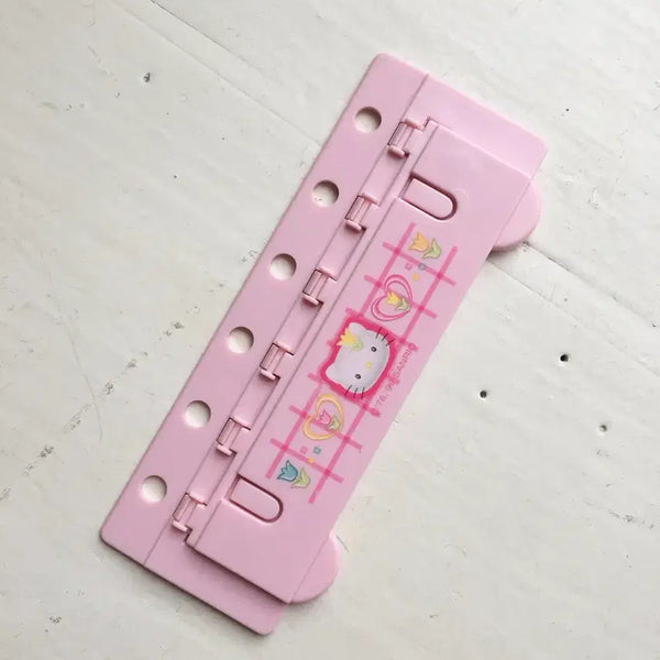 [BUNJANG] Hello Kitty 6-Hole Punch Vintage Diary / 헬로키티 다이어리 6공 펀치 타공 빈티지 고전 핑크