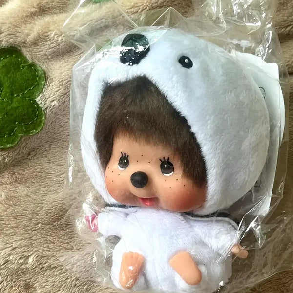 [BUNJANG] Baepsae Monchhichi Plush Toy / 뱁새 몬치치