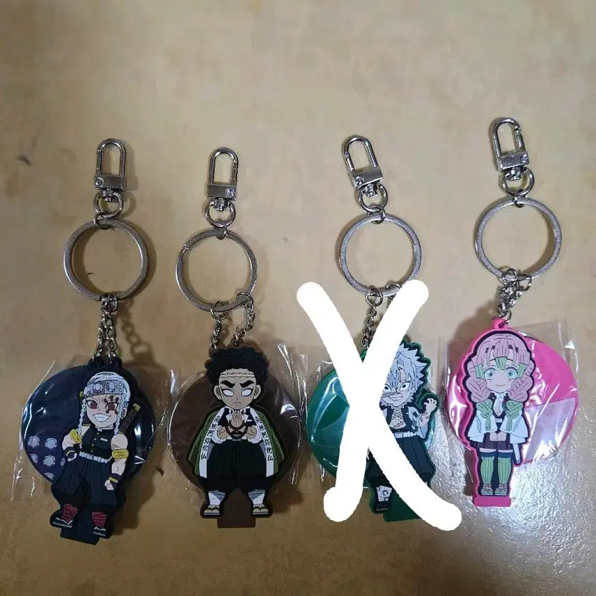 [BUNJANG] Demon Slayer Soft Keyring / 귀멸의칼날 소프트키링 귀칼키링