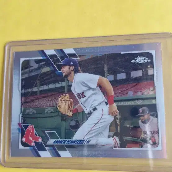 [BUNJANG] MLB Boston Red Sox Andrew Benintendi Refractor Card / MLB 보스턴 앤드류 베닌텐디 리플랙터 카드