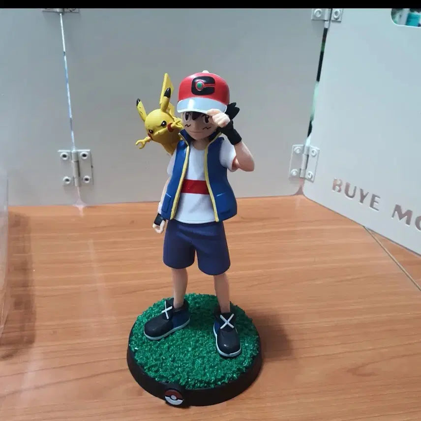[BUNJANG] Pokémon Ash Ketchum and Pikachu Figure / 포켓몬스터 지우 피규어