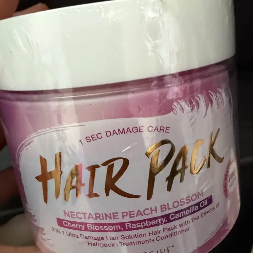[BUNJANG] Bio Recipe Marble Hair Pack Pink (Sealed) / (미개봉) 바이오레시피 마블 헤어팩 핑크
