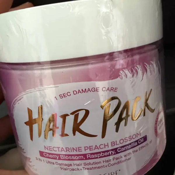 [BUNJANG] Bio Recipe Marble Hair Pack Pink (Sealed) / (미개봉) 바이오레시피 마블 헤어팩 핑크