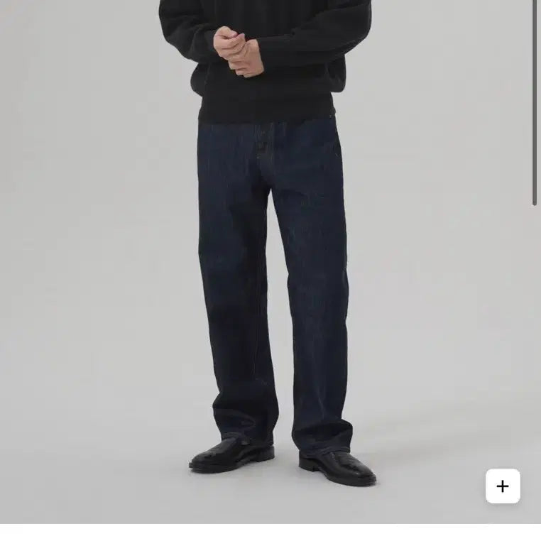 [BUNJANG] The Row Luke Wool Collar Knit Black Size 2 / 인더로우 루크 울 카라 니트 블랙 2 새상품