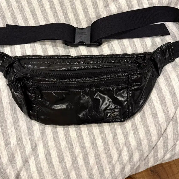 [BUNJANG] Porter Padded Cross Hip Bag / 포터 패딩 크로스 힙색