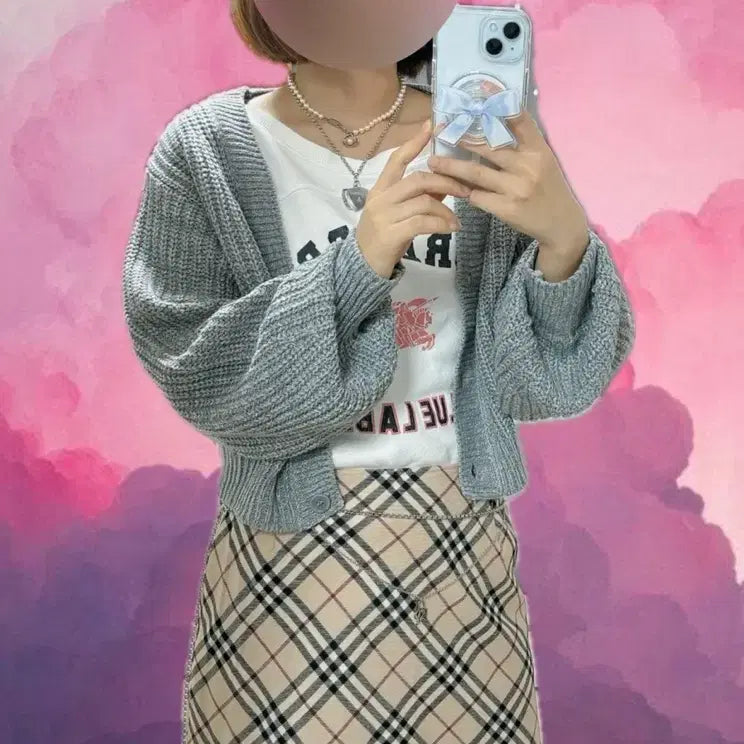 [BUNJANG] Burberry Blue Label Check Mini Skirt / 버버리 블루라벨 스커트