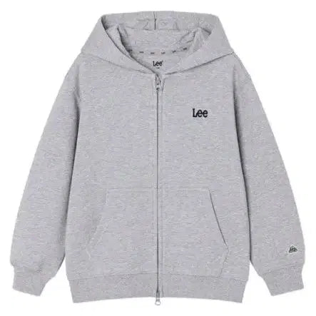 [BUNJANG] Lee Hooded Zip-Up Gray / 리 후드 집업 그레이