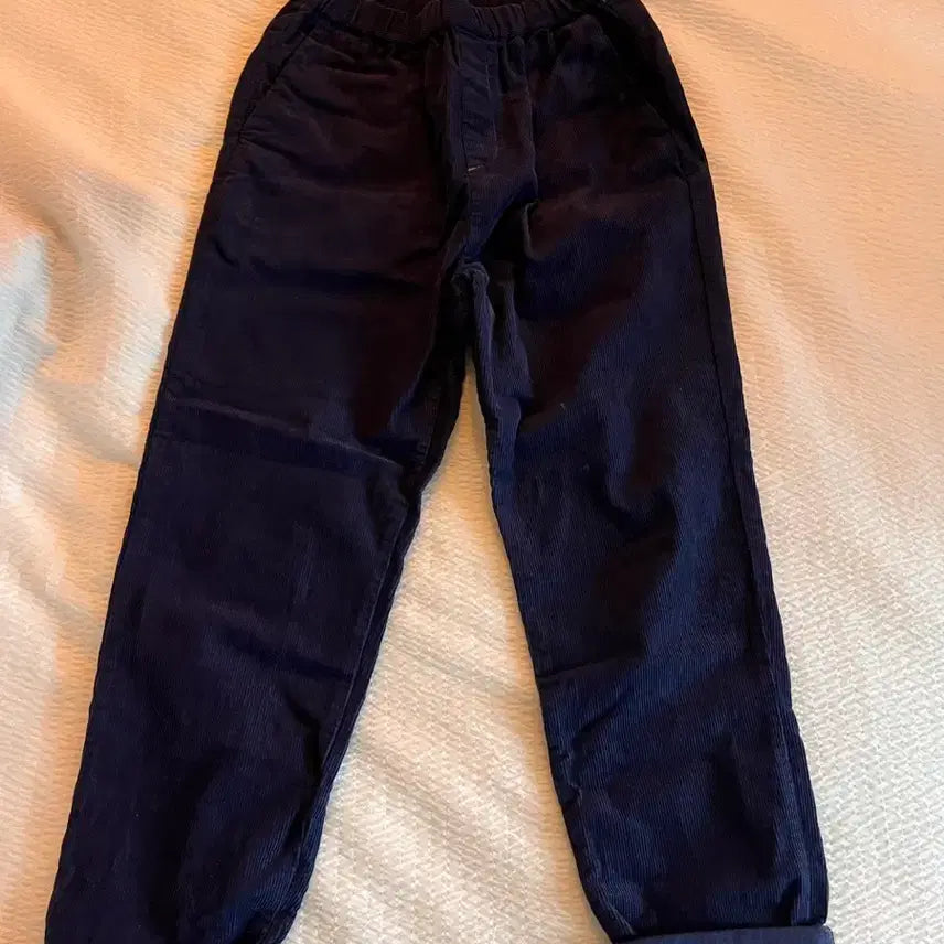 [BUNJANG] Re:Muji Navy Corduroy Pants - Size M / Re:muji 리 무지 네이비 코듀로이 팬츠_M 사이즈