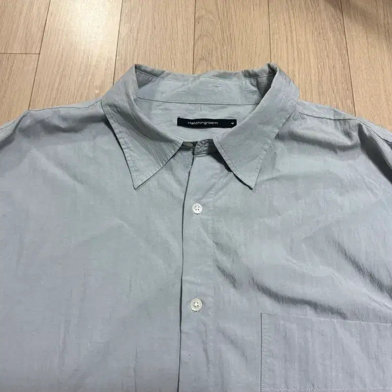[BUNJANG] Hatchingroom Cropped Shirt Size 4 / 해칭룸(Hatchingroom) 크롭 셔츠 4