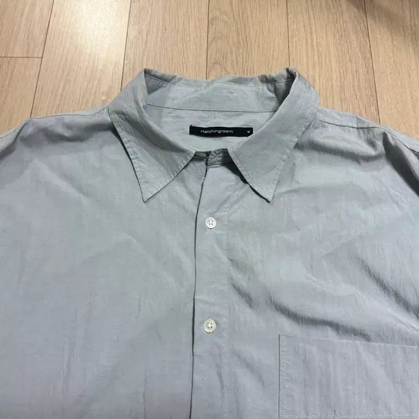 [BUNJANG] Hatchingroom Cropped Shirt Size 4 / 해칭룸(Hatchingroom) 크롭 셔츠 4