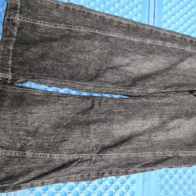 [BUNJANG] Black Wide-Leg Jeans / 블랙진 통바지
