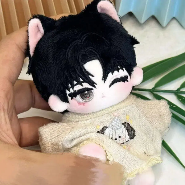 [BUNJANG] Kim Sol-eum 10cm Plush Doll 'Jjingkku Sol-eum' / 괴담출근 김솔음 솜인형 솜깅 인형 괴출 10cm 찡꾸솔음