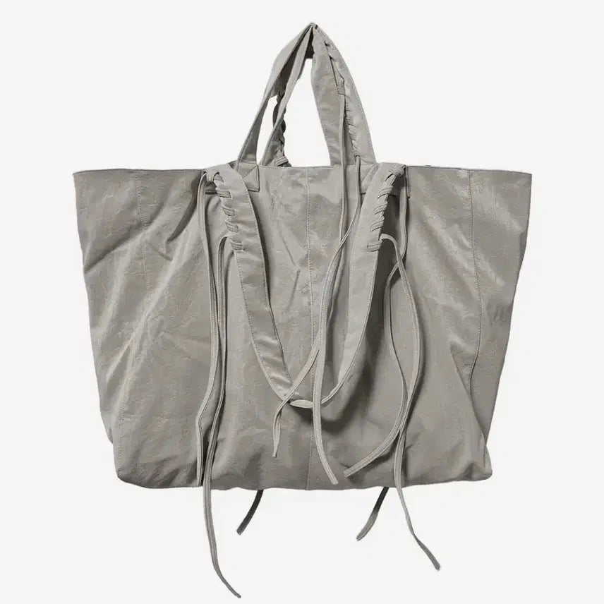 [BUNJANG] HEXA STRAP TOTE BAG . TAUPE GREY / 정도 HEXA STRAP TOTE BAG . TAUPE GREY