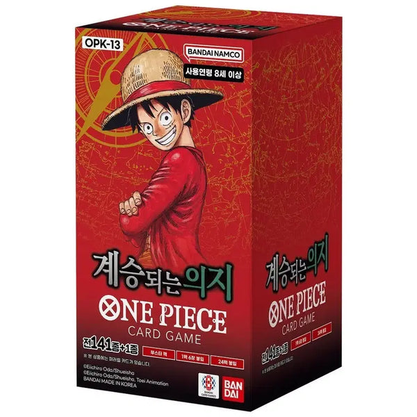 [BUNJANG] One Piece Card Game OPK-13 Inherited Will (No Shrink Wrap) / 원피스 카드 게임 OPK-13 계승되는 의지(슈링크X)