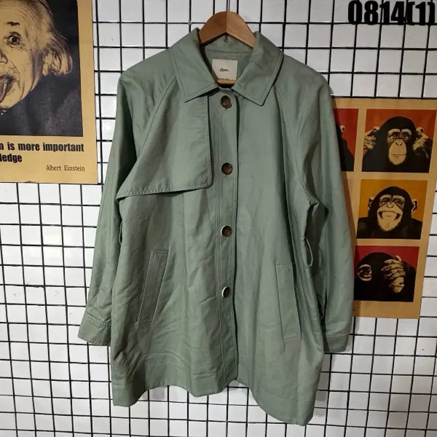 [BUNJANG] Oversized Beige Trench Coat / 오버핏 트렌치 코트 0814