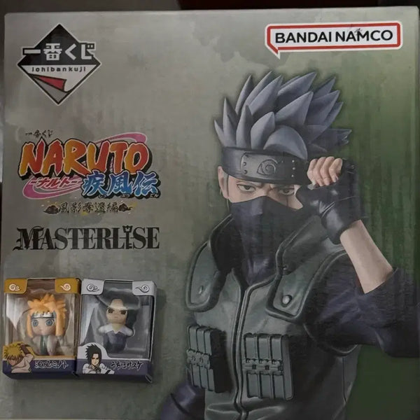 [BUNJANG] Kakashi C Prize Figure (Sealed) + Minato & Sasuke Mini Figures / 카카시 c상 피규어 미개봉 + 미나토 사스케 미니피규어 2개