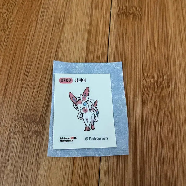 [BUNJANG] Nimpia Pokemon 700 Stampe Sticker / 님피아 700번 포켓몬스터 포켓몬 띠부씰