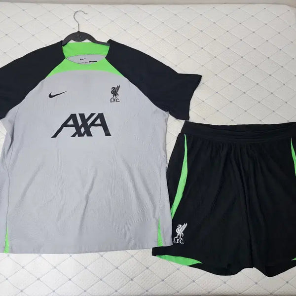 [BUNJANG] Nike Liverpool 23/24 First Half ADV Short Sleeve Training Top & Shorts Set / 2324 나이키 리버풀 전반기 ADV 반팔 쇼트 트레이닝