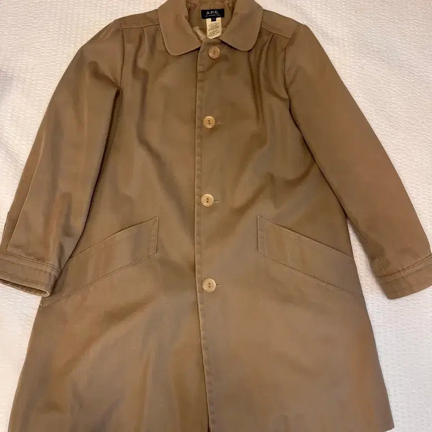 [BUNJANG] A.P.C. Beige Babydoll Trench Coat XS / A.P.C 아페쎄 베이지 베이비돌 트렌치 코트_XS 사이즈