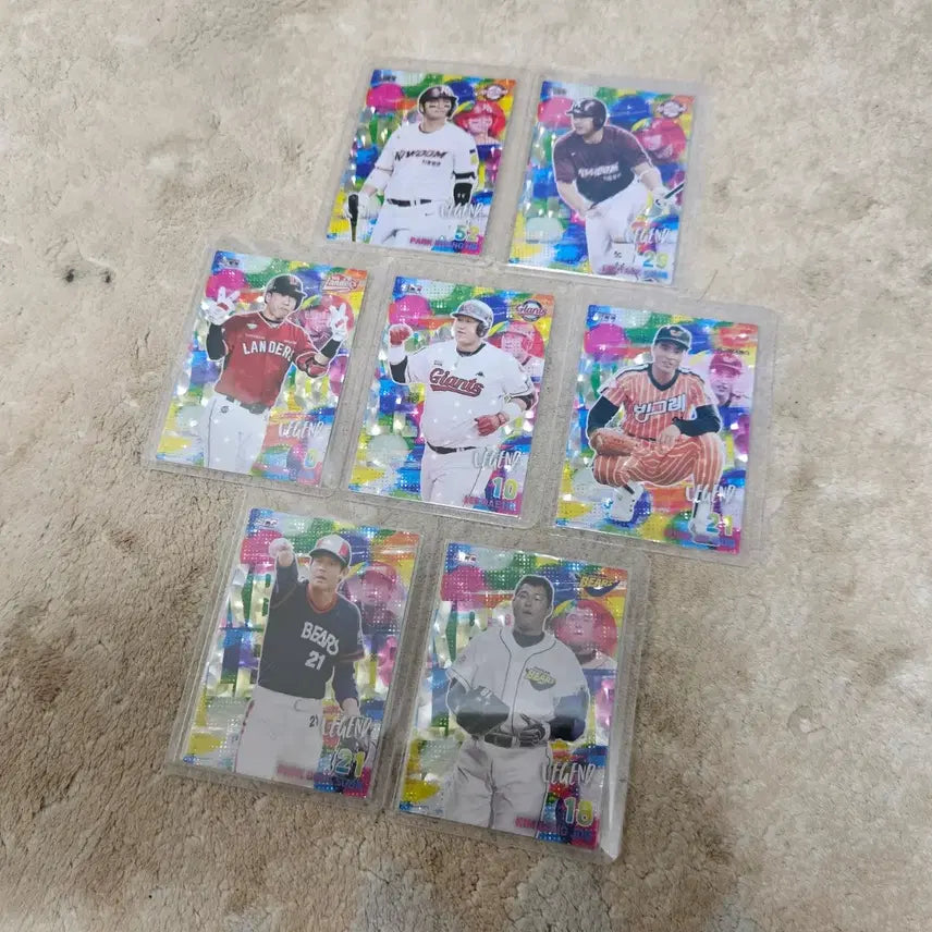 [BUNJANG] KBO SCC Legend Parallel Cards - For Trade or Sale / KBO SCC 레전드 패러렐 카드 교환 판매 합니다.