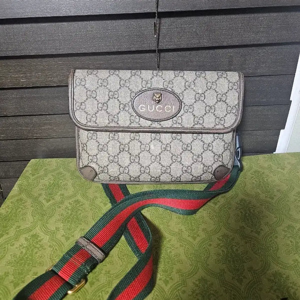 [BUNJANG] Gucci GG Supreme Neo Belt Hip Sack / 구찌 GG 수프림 네오벨트 힙색