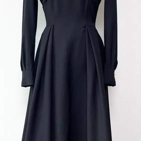 [BUNJANG] OBZEE Ribbon Detail Black Dress / (새상품) OBZEE 간절기 원피스 (정가 895,000)