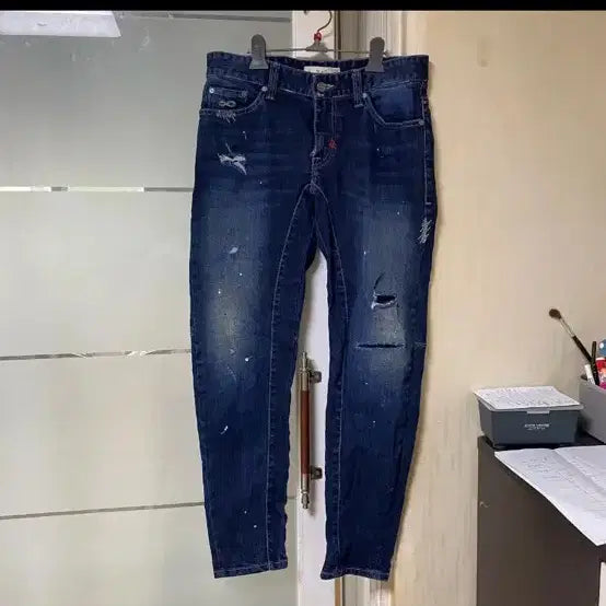 [BUNJANG] PLAC Arco Distressed Jeans Size 31 / [PLAC] 플랙진 아르코 디스진 31사이즈