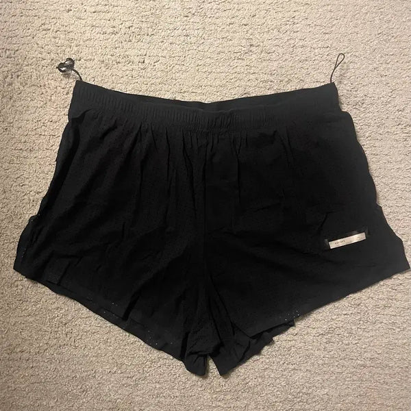 [BUNJANG] Satisfy Space O 2.5 inch Shorts Black / 새티스파이 스페이스O 2.5인치 쇼츠 블랙 [3 / L]