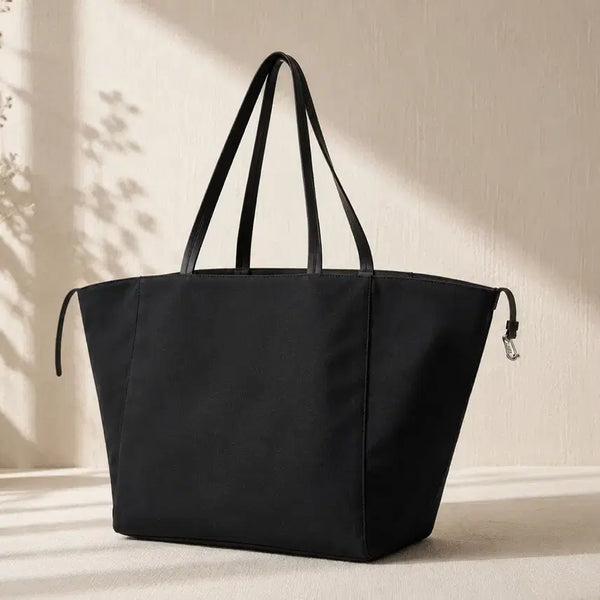 [BUNJANG] RECTO RC Holiday Canvas Bag Black Large / 렉토 RC 홀리데이 카바스 캔버스 백 블랙 라지