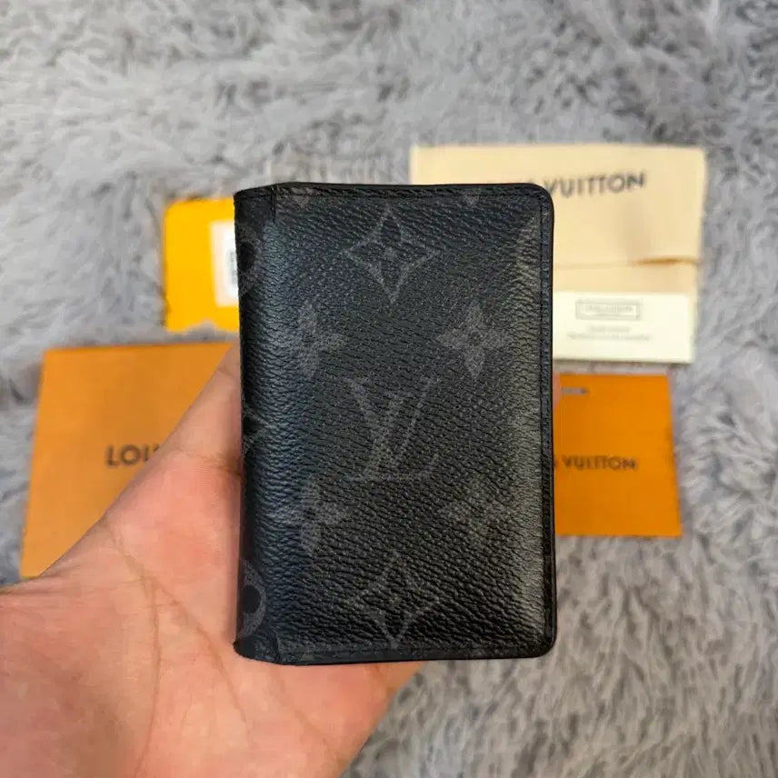 [BUNJANG] Louis Vuitton Monogram Organizer Wallet Black / 루이비통 모노그램 오거나이저 블랙