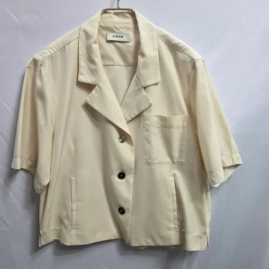 [BUNJANG] System Women's Short-Sleeve Jacket / 한섬 시스템 여성 반팔 자켓