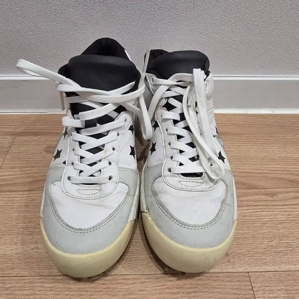 [BUNJANG] Converse Star Patch High-Top Sneakers White / 컨버스 스타 패치 하이탑 스니커즈 화이트 235