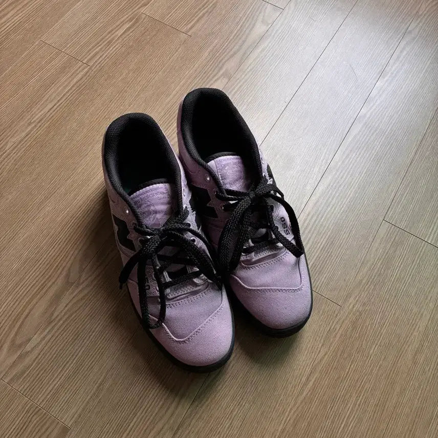 [BUNJANG] New Balance x thisisneverthat 550 Lavender Black Sneakers (280mm) / 뉴발란스 디스이즈네버댓 (디네댓) 550 라벤더 블랙_280
