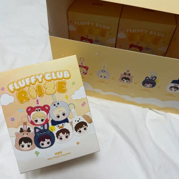 [BUNJANG] RIIZE Fluffy Club Pouch Keyring / 팝마트라이즈 파우치 키링