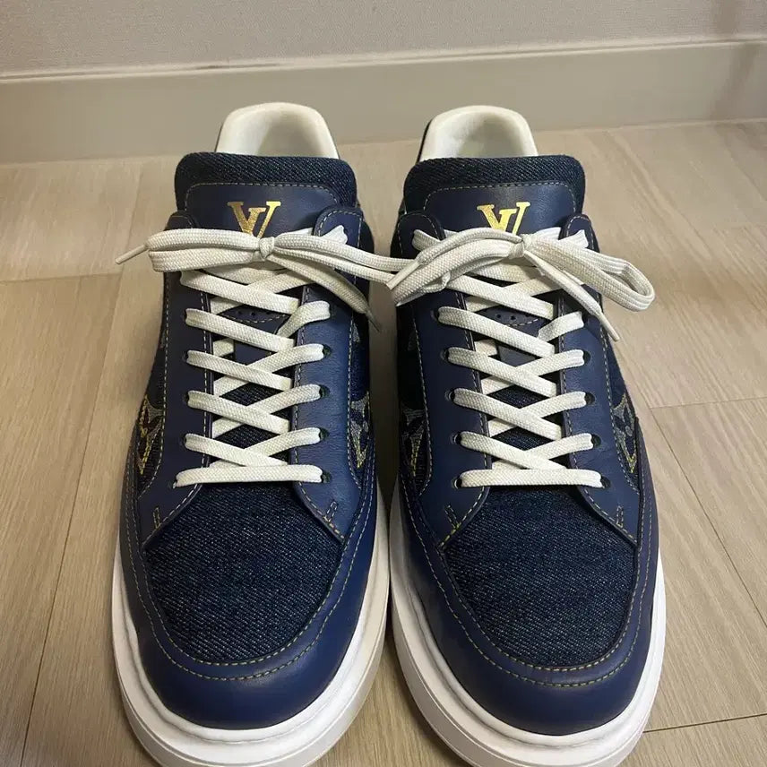 [BUNJANG] Louis Vuitton Denim Sneakers / 루이비통 데님 스니커즈
