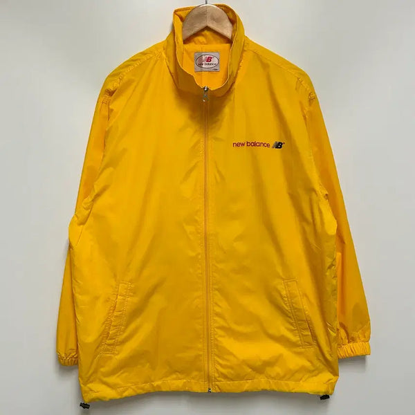 [BUNJANG] New Balance 00s Old School Zip-Up Windbreaker Jacket Yellow Men's 100 / [남자-100]NB 뉴발란스 00S 올드스쿨 바람막이 집업 자켓
