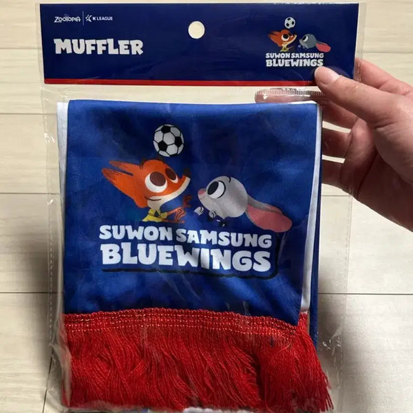 [BUNJANG] Suwon Samsung Bluewings Zootopia Scarf / 수원삼성블루윙즈 주토피아 머플러