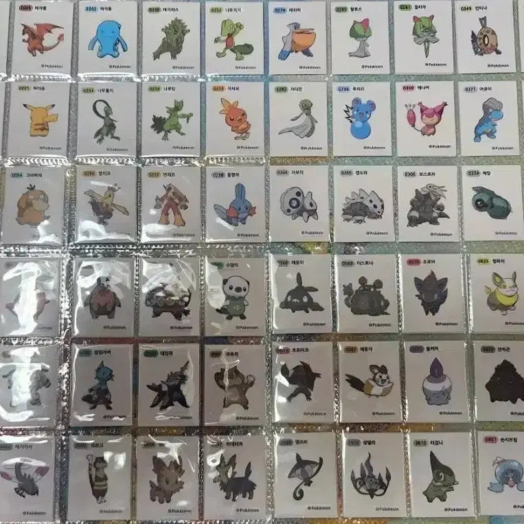 [BUNJANG] Pokemon Stickers Collection - Season 1 Full Set / 포켓몬 띠부씰 시즌1 전종 판매(가격제안가능)