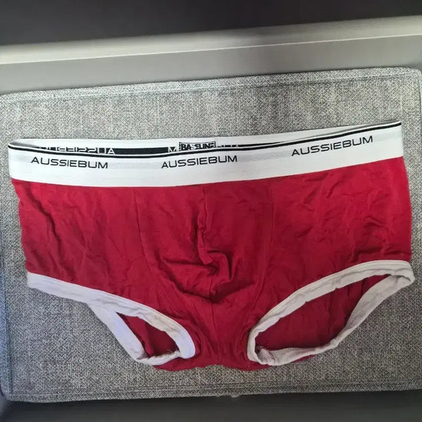 [BUNJANG] Oji Beom Men's Red Drawers Briefs / 오지범 빨간 드로즈 남자팬티