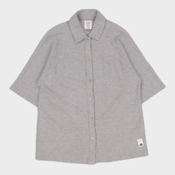 [BUNJANG] Adidas Lounge Terry Loop Shirt / 아디다스 라운지 테리 루프 셔츠