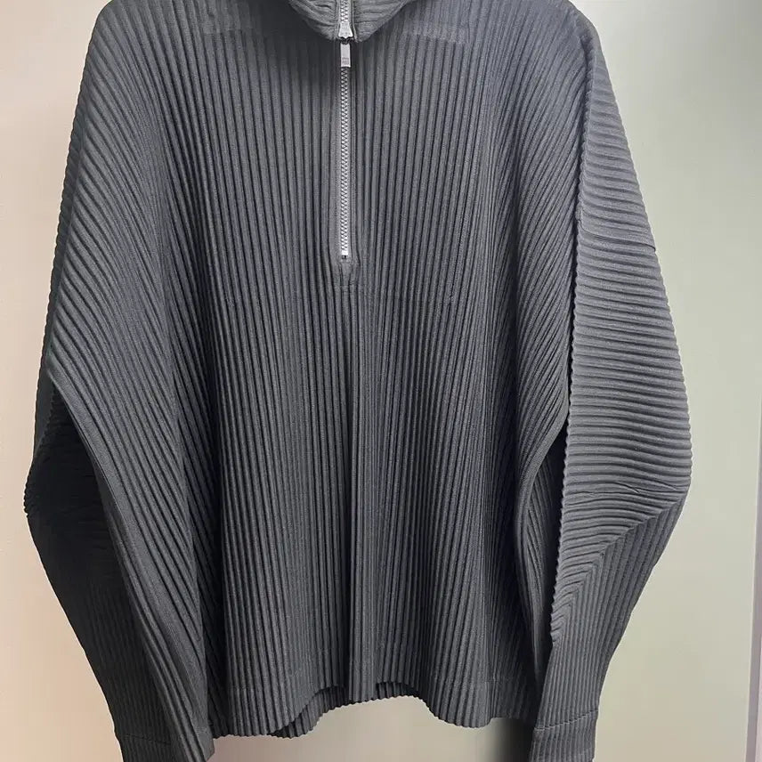 [BUNJANG] Issey Miyake Homme Plissé Half Zip-Up / [3]이세이미야케 옴므플리세 하프 집업
