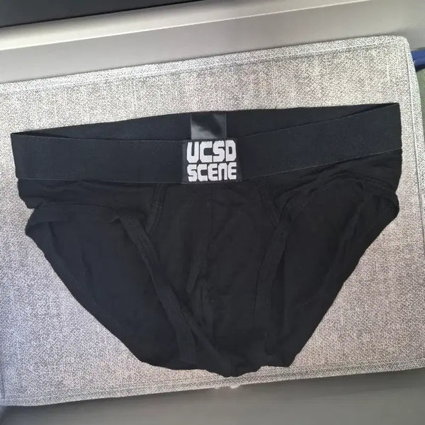 [BUNJANG] UCSD Scene Black Triangle Men's Underwear / UCSD SCENE 블랙 삼각 남자팬티