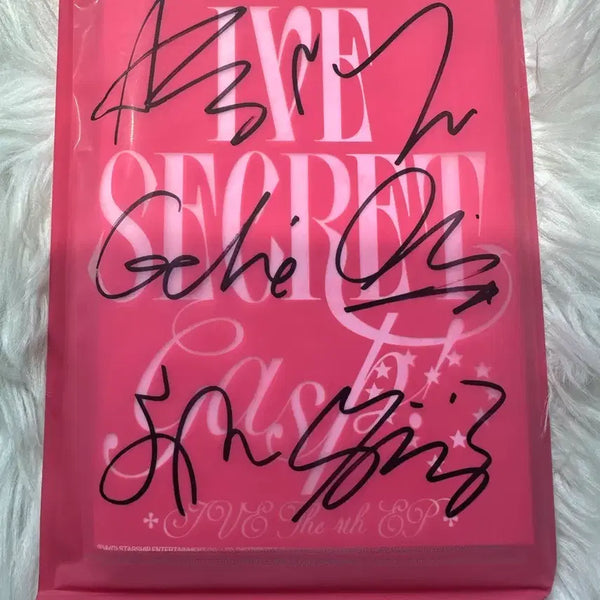 [BUNJANG] IVE Autographed Album / 아이브 IVE 친필 싸인앨범