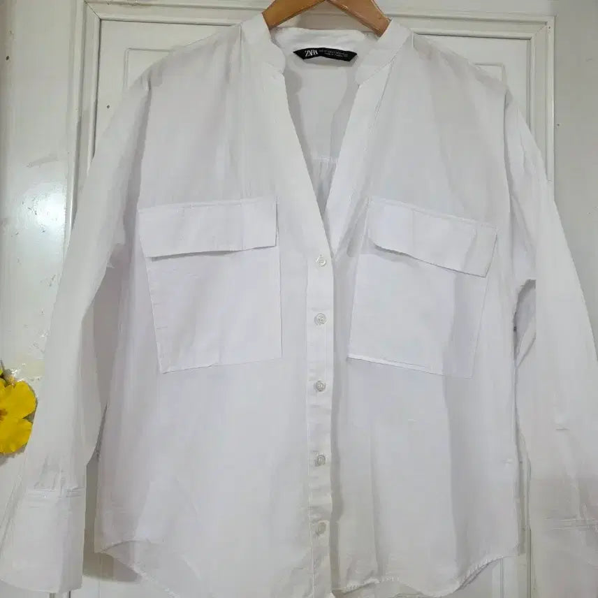 [BUNJANG] Zara Cotton Blouse / 가을  고급스러운 디자인이쁜  바스락 면 블라우스  깨끗해요