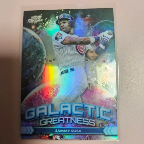 [BUNJANG] Topps Chrome 2024 Cosmic Galactic Refractor Bobby Witt Jr. (Cubs) / 컵스)세미 소사 2024 탑스크롬 Cosmic Galactic 리플렉터