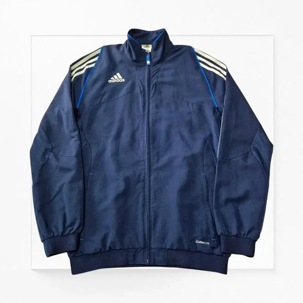[BUNJANG] Adidas Half Line Windbreaker / [가을준비@] 아디다스 하프 라인 윈드브레이커