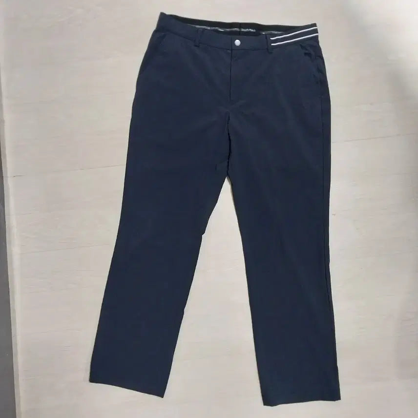 [BUNJANG] Beanpole Men's Navy Slim Fit Golf Slacks / 빈폴 남성34-35 인치 슬랙스